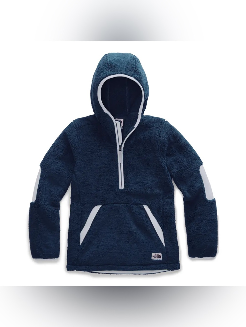 NEW North Face 1/4 Zip Navy Blue Sweater Fleece Jacket Outdoor Women's XL